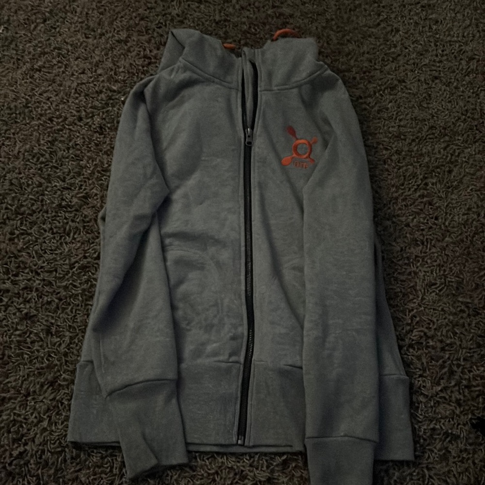 Oranetheory zip up hoodie